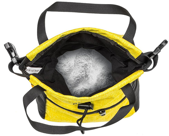 Мешок для магнезии Grivel Chalk Bag Boulder Yellow - Фото 2 большая