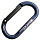 Карабин Kong Oval Alu Straight Gate Red - Фото 2 малая