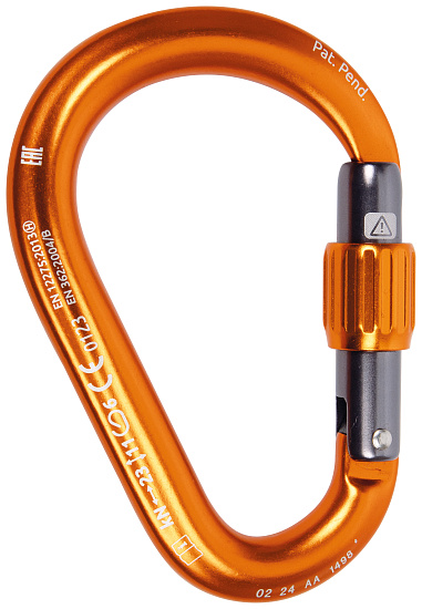 Карабин C.A.M.P. Core Lock Orange - Фото 2 большая