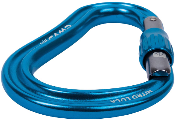 Карабин C.A.M.P. Nitro Lock Blue - Фото 3 большая