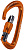 Карабин C.A.M.P. Orbit Lock Orange - Фото 4 малая