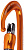 Карабин C.A.M.P. Orbit Lock Orange - Фото 5 малая