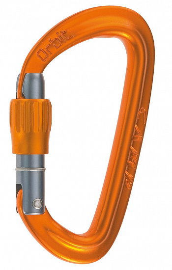 Карабин C.A.M.P. Orbit Lock Orange - Фото 1 большая