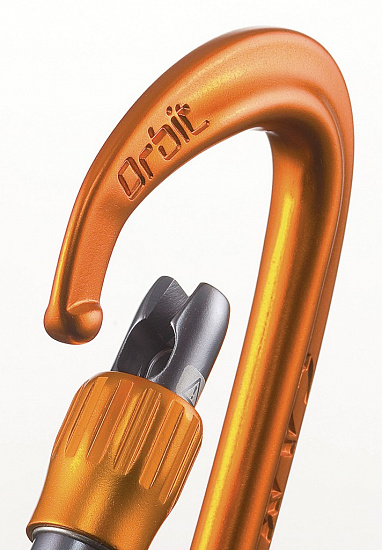 Карабин C.A.M.P. Orbit Lock Orange - Фото 2 большая