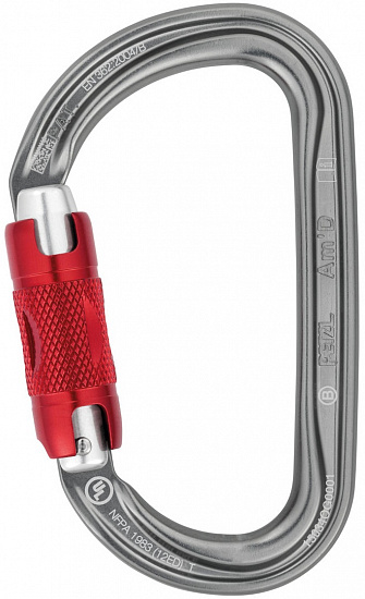 Карабин Petzl Am'D Twist-Lock - Фото 1 большая