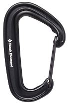 Карабин Black Diamond Miniwire Black