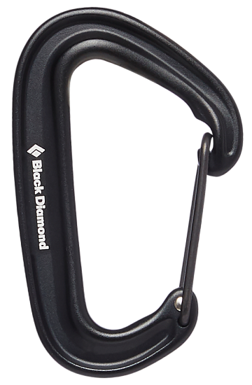 Карабин Black Diamond Miniwire Black - Фото 1 большая