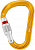 Карабин Petzl Attache Yellow - Фото 1 малая