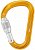 Карабин Petzl Attache Yellow - Фото 2 малая