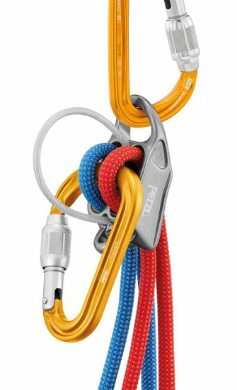 Карабин Petzl Attache Yellow - Фото 5 большая