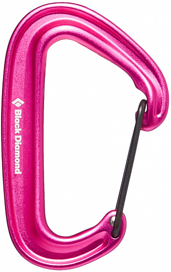 Карабин Black Diamond Miniwire Ultra Pink - Фото 1 большая