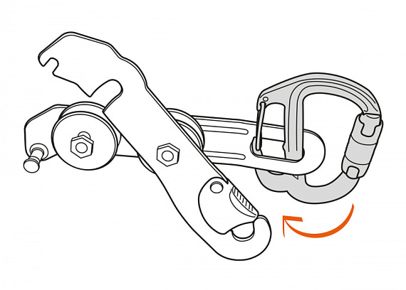 Карабин Petzl Freino Z Twist-Lock - Фото 2 большая