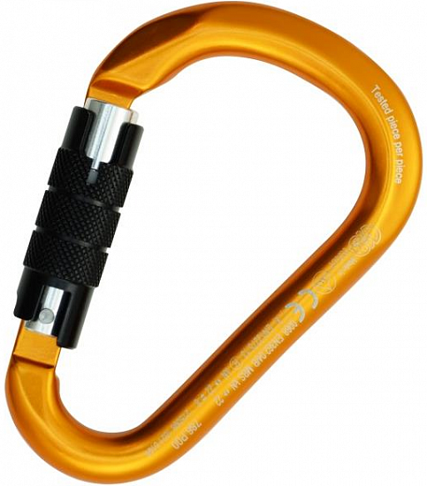 Карабин Kong HMS Classic Twist Lock Orange/Black - Фото 1 большая