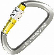 Карабин Kong Guide Screw Grey/Yellow/Polished