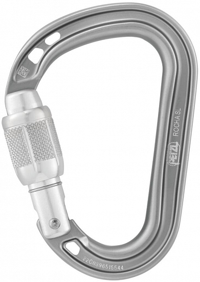 Карабин Petzl Rocha Gray - Фото 2 большая