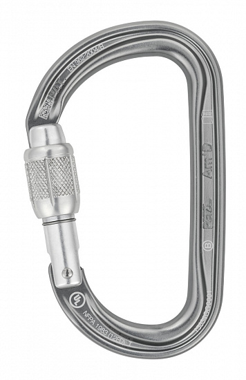 Карабин Petzl Am'D Screw-Lock - Фото 2 большая