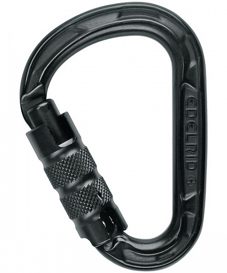 Карабин Edelrid HMS Strike Triple Night - Фото 1 большая