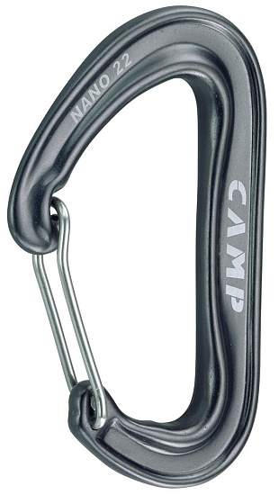 Карабин C.A.M.P. Nano 22 Gun Metal - Фото 1 большая