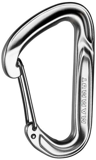 Карабин Mammut Wall Light Wire Gate Silver - Фото 1 большая