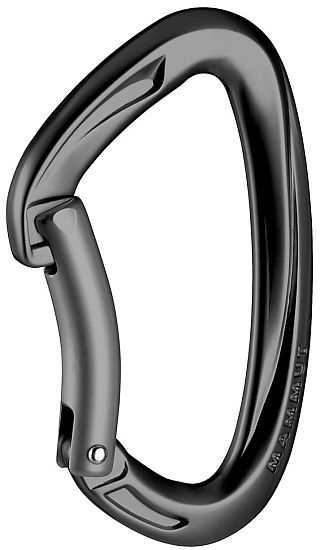 Карабин Mammut Crag Key Lock Bent Gate Phantom - Фото 1 большая