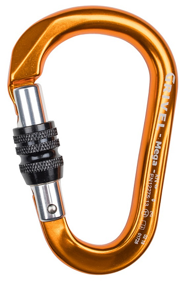 Карабин Grivel K6N Mega Screw Lock - Фото 1 большая