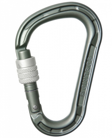 Карабин Edelrid HMS Magnum Screw Slate - Фото 1 большая