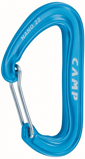 Карабин C.A.M.P. Nano 22 Light Blue - Фото 1 большая
