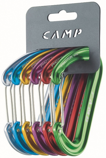 Комплект карабинов C.A.M.P. Photon Wire Rack Pack (6шт) - Фото 1 большая