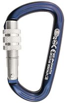 Карабин Kong Trapper Screw-Lock Yellow/Polish/Black