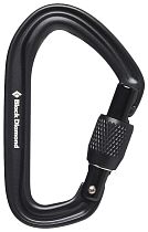 Карабин Black Diamond Hotforge Screwgate Black