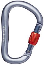Карабин Black Diamond Rocklock Screwgate Gray