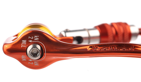 Карабин Kailas Rota SG Pulley Orange - Фото 2 большая