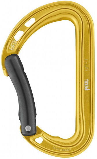 Карабин Petzl Spirit Yellow - Фото 1 большая