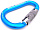 Карабин Kong Napik Twist Lock Cyan/Black/Grey - Фото 2 малая