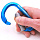 Карабин Kong Napik Twist Lock Cyan/Black/Grey - Фото 3 малая