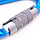 Карабин Kong Napik Twist Lock Cyan/Black/Grey - Фото 4 малая