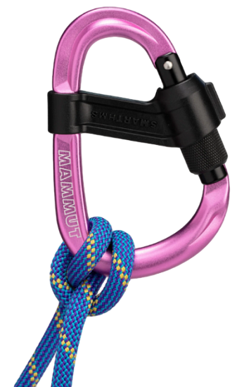 Карабин Mammut Smart HMS 2.0 Screw Pink - Фото 2 большая