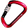 Карабин Kong Large Multiuse Screw 737.A00 Red/Black/Polished - Фото 1 малая
