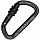 Карабин Kong Trapper Screw 789.А00 Black - Фото 1 малая