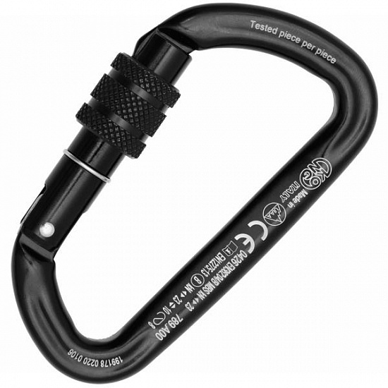 Карабин Kong Trapper Screw 789.А00 Black - Фото 1 большая