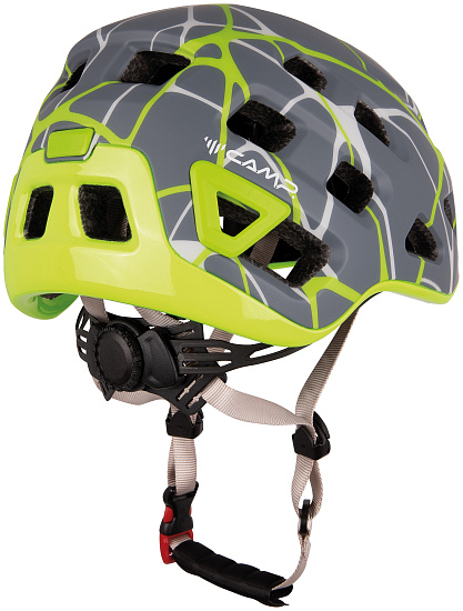 Каска C.A.M.P. Storm White/Lime - Фото 2 большая