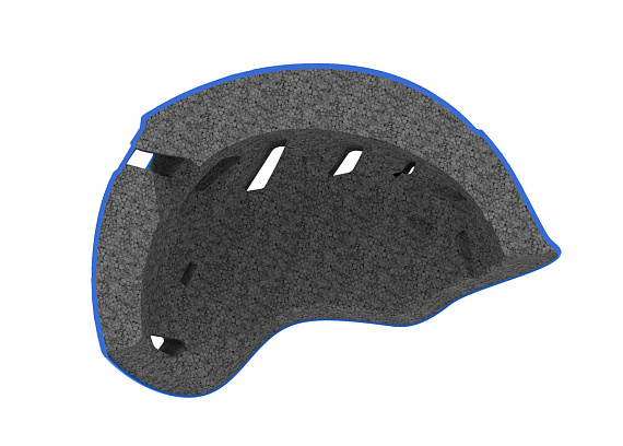 Каска Petzl Picchu Blue - Фото 3 большая