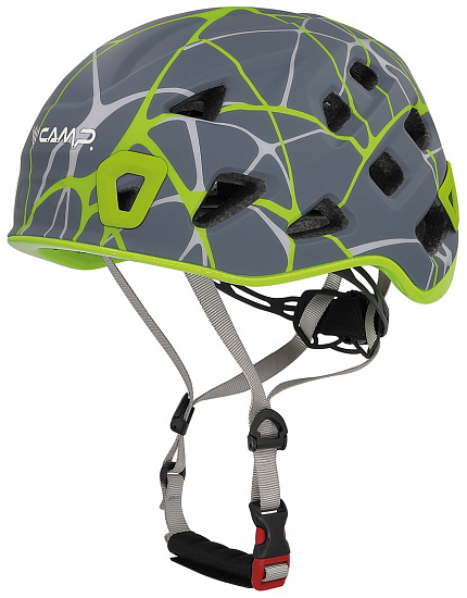 Каска C.A.M.P. Storm Grey/Lime - Фото 1 большая