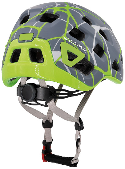 Каска C.A.M.P. Storm Grey/Lime - Фото 2 большая