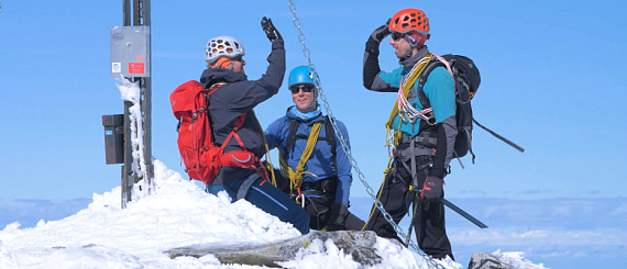 Каска Singing Rock Hex Mountain Lake Azure - Фото 7 большая