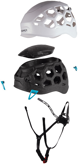 Каска C.A.M.P. Ikon White - Фото 17 большая