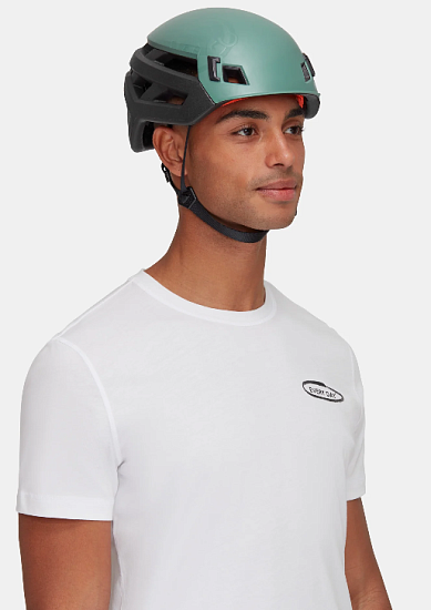 Каска Mammut Wall Rider Dark Jade - Фото 4 большая