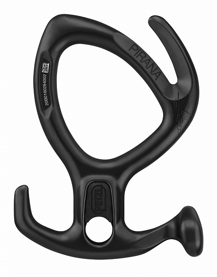 Спусковое устройство Petzl Pirana Black - Фото 1 большая