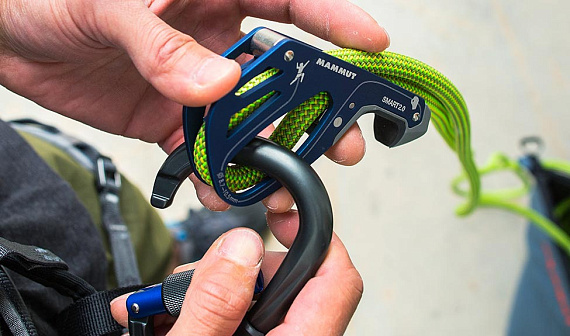 Страховочно-спусковое устройство Mammut Smart 2.0 Phantom - Фото 2 большая