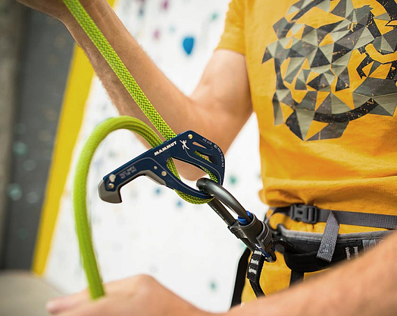 Страховочно-спусковое устройство Mammut Smart 2.0 Phantom - Фото 4 большая
